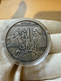 2 Dollars 2025 Niue BU , Bitka pri Little Bighorn(1876) - 5