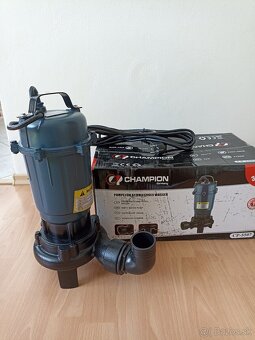 Ponorné kalové čerpadlo s kovovou lopatkou a 1" výstupom - 5