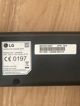 LG soundbar - 5