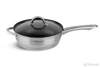 Sada nerezových hrncov Edenberg s mramorovanou panvicou - 5