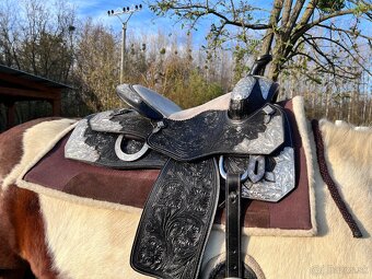 Westernové allaround sedlo - 5
