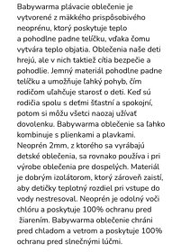 Detsky Neopren aj proti UV aj chladu - 5
