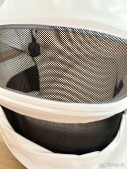 CYBEX Vana hlboká Priam 4.0 Lux Carry Cot Off White Platinum - 5