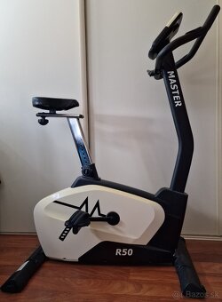 Predám ergometer Master R50 - výborný stav + snímač kadencie - 5