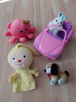 Kvalitné ružové odrážadlo /+ 5 hračkiek zadarmo - 5