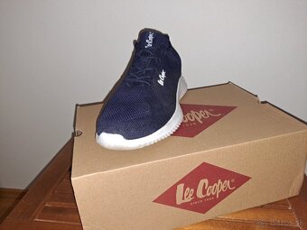 BOTY LEE COOPER, PÁNSKÉ TMAVĚ MODRÉ, VEL. 44 - 5