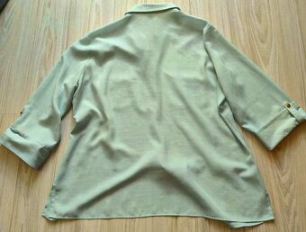 Mentolová blúzka, v. XL/XXL - 5