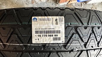 Dojazdové rezervné koleso 18’’ - 5