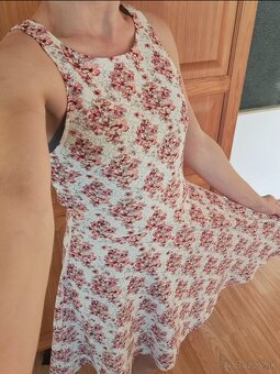 Áčkové nové retro šaty S/M - 5