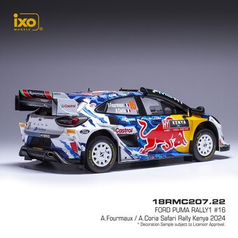 Modely Ford Puma Rally1 1:18 IXO - 5