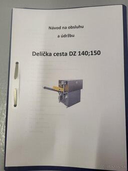 Predám deličku cesta DZ 140 - 150 - 5