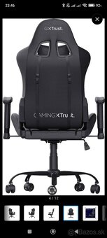 Herná stolička GXT708 RESTO CHAIR BLACK - 5