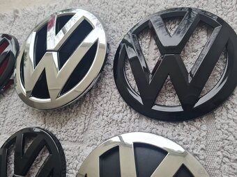 Farebné a chrómové znaky / emblémy / logo na VOLKSWAGEN - 5