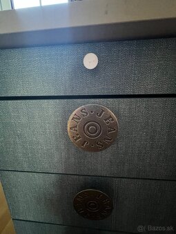 Písací stôl s úložným priestorom a zásuvkami - 5