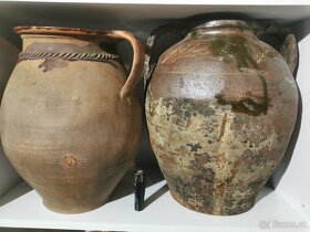 Staré hlinené hrnce - 5