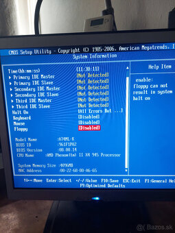 Foxconn A74ML-K, AMD Phenom II X4 945, DDR2 4GB - 5