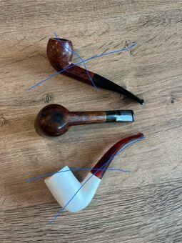 Fajky - viaceré druhy - dopredaj vlastnej zbierky - 5