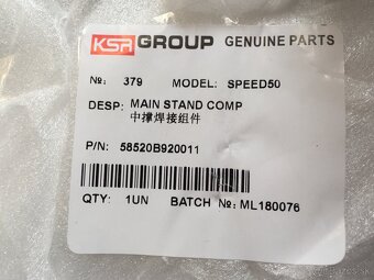 Hlavný stojan na skúter KSR Speed 50 - 5