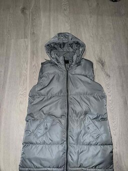 brave soul siva damska zimna predlzena teplucka vesta - 5