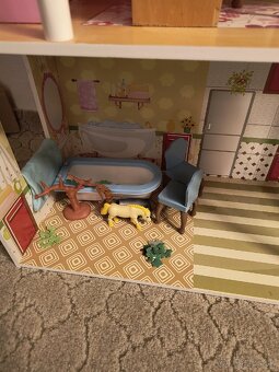 Veľký drevený domček pre bábiky - 5