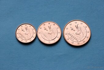 Obehové euromince 2euro v UNC - 5