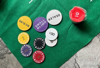 POKER SET - 200 ŽETÓNOV (PLECHOVÁ DÓZA) - 5