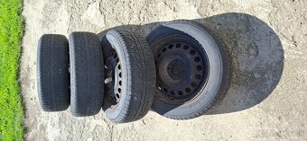 Disky a pneumatiky 4x100 195/60 R15 - 5