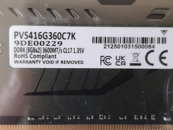 2x sada RAM VIPER STEEL DDR4 3600 MHz CL 17 - 5