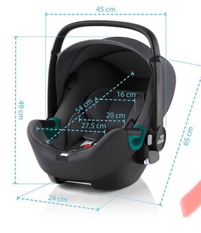 Britax Römer Baby-Safe iSense s otočnou zakladnou - 5