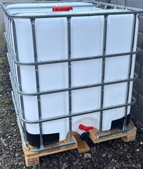 IBC NADOBA NADRZ 1000l Kontajner,plastovà nadrz - 5