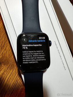 Apple watch 6 (44mm) modré - 5