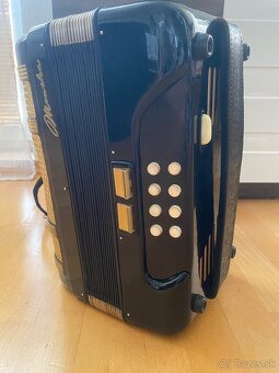 Heligonka Hohner Monika 4Hlas CF + Remene + Kufor - 5