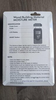 Digitálny vlhkomer 3 v 1 – stierky, beton, drevo... - 5