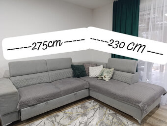 Rohová sedacia súprava L - 5