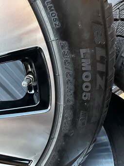 5x112 R19 8J ET34 Mercedes Benz + 235/55 Bridgestone - 5