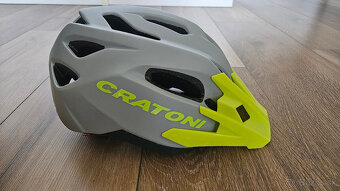 Detská prilba Cratoni C-Maniac Grey/Lime S/M 52-56cm - 5