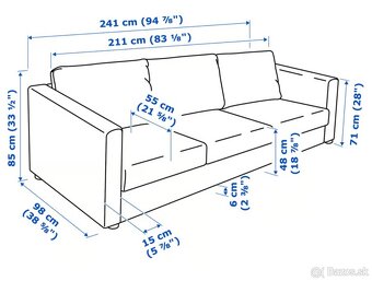 Sedacia súprava FINNALA (IKEA) - 5