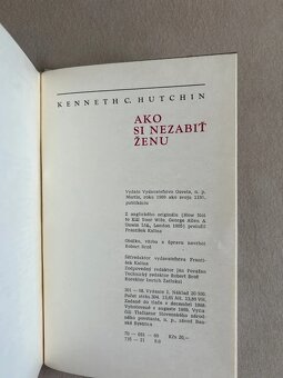 Ako si nezabiť ženu - Kenneth C. Hutchin - 5