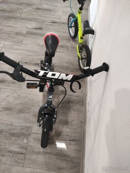 Predám detský bicykel ROMET Čierny 12" - 5