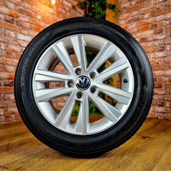 Alu R16 5x112 orig. VW Golf, Bora, Jetta...+ letné 205/55R16 - 5