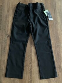 NEXT - čierne formálne nohavice rovného strihu plus biela el - 5