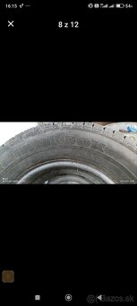 Predám koleso z Iveco dailly 6,6t 225/75r16c rezerva - 5