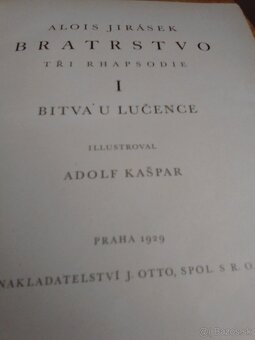 Alois Jirásek - Bratrstvo - vydanie 1929 - 5