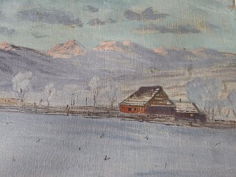 Nándor Katona ● Dedina pod Tatrami●36x50,5 cm - 5