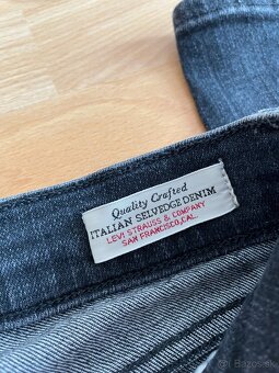 Levis čierne rifle originál - 5