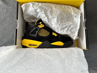 NIKE Jordan 4 yellow thunder (retro) detské - 5
