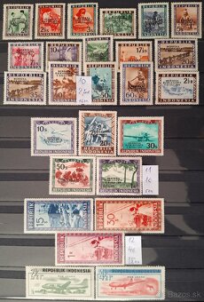 Postove znamky Indonezia 1 (56poloziek) - 5