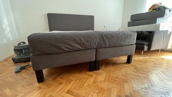 Dunkvik - čalúnená posteľ - 180 x 200 cm - bez matraca. - 5
