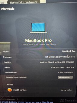 Apple Macbook Pro 13" touch bar - 5