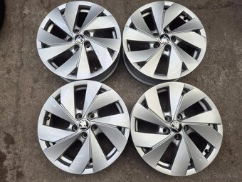 5x100 r16 ET35 x 6J elektróny originál VOLKSWAGEN + ŠKODA - 5